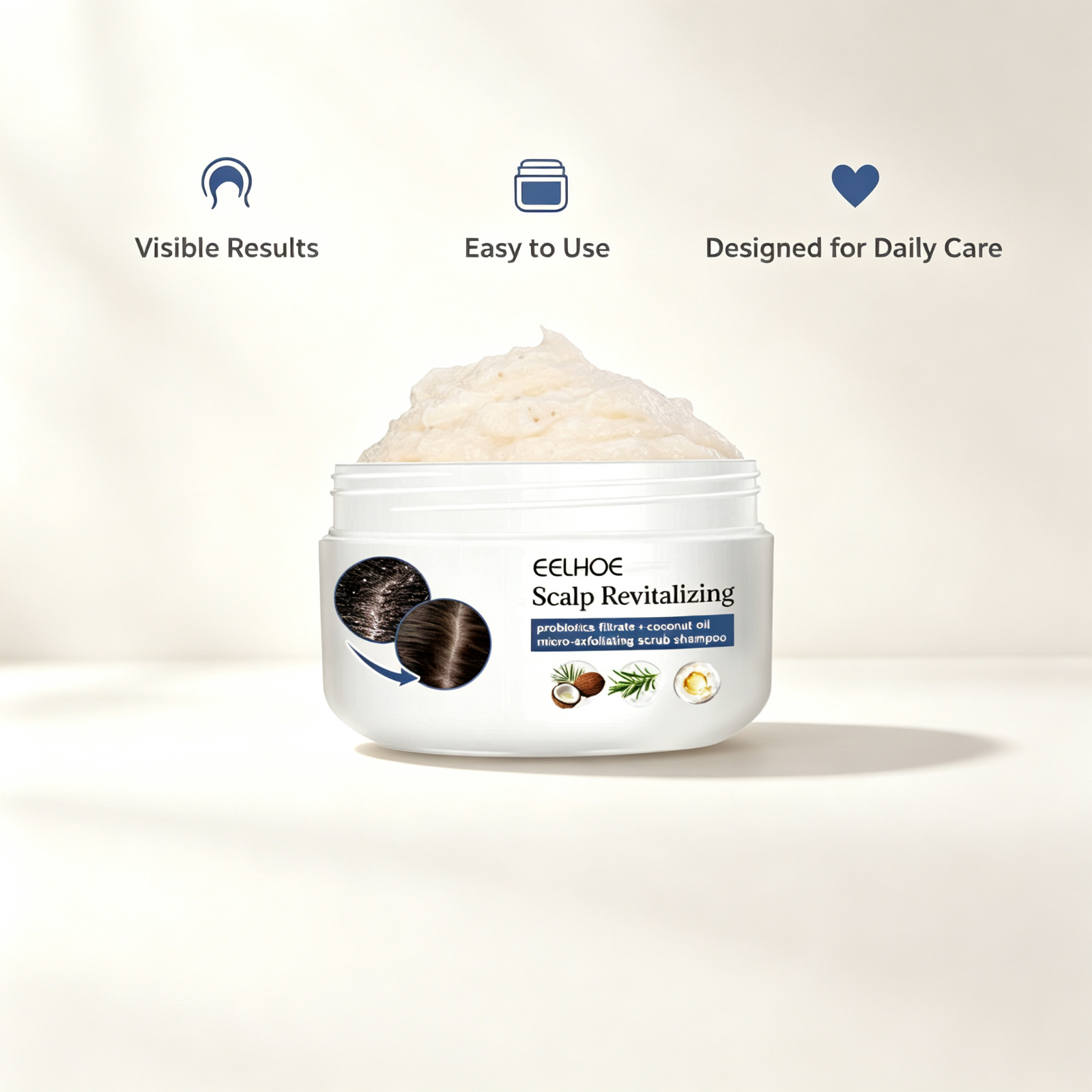 Gommage exfoliant pour le cuir - Hair Care Dandruff avis et prix